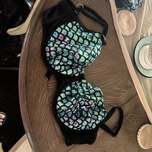 Mermaid two piece plus size bathing suit